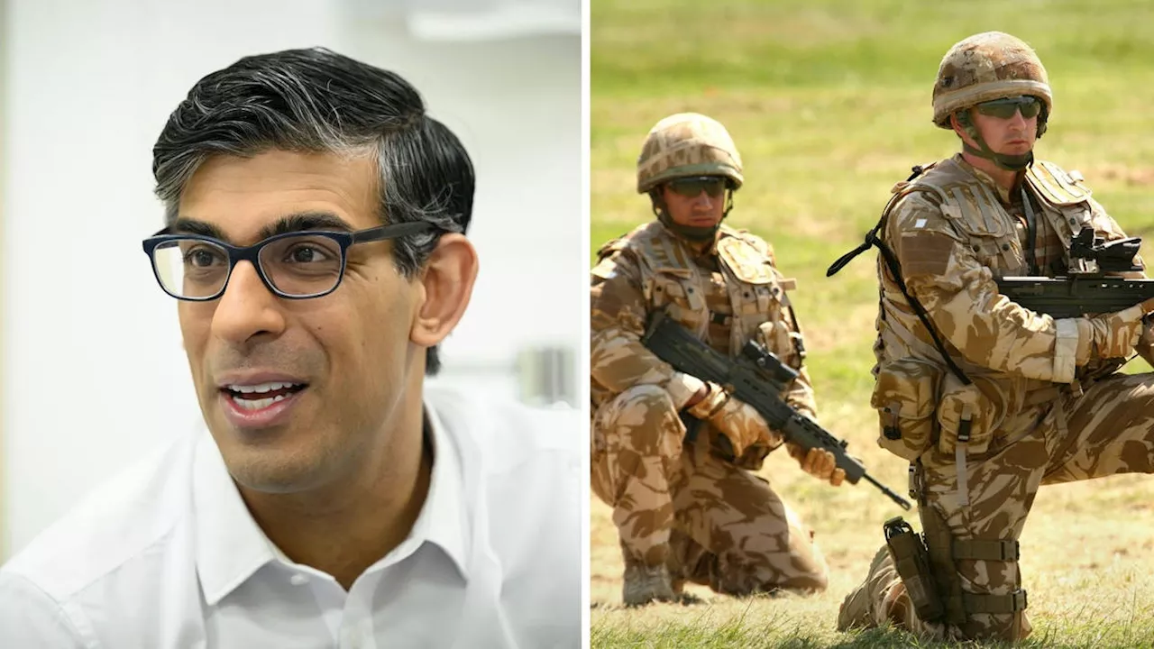 Rishi Sunak launches £2.1m 'Operation Prosper' employment scheme to help veterans secure high-paid jobs