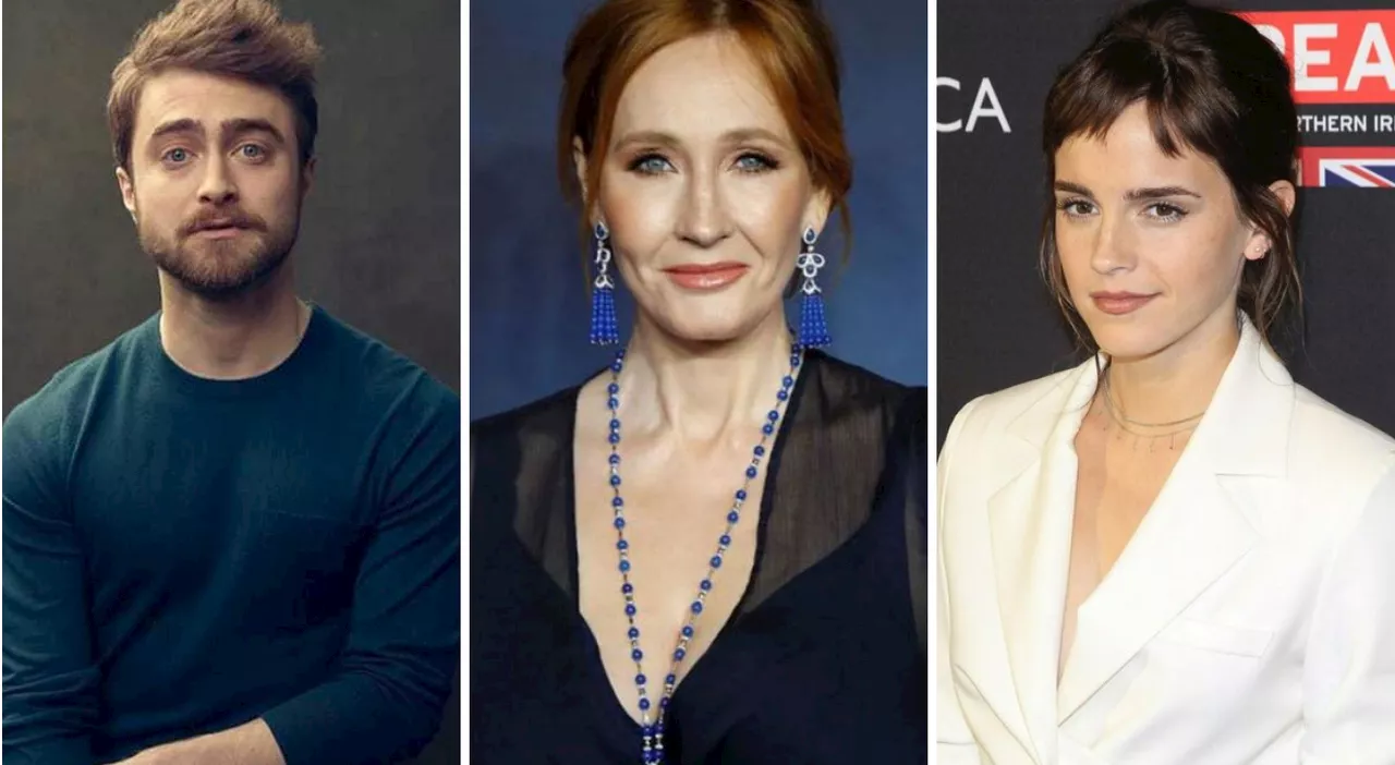 J.K. Rowling, la mamma di Harry Potter non fa pace con Daniel Radcliffe ed Emma Watson: «Sono andati contro i