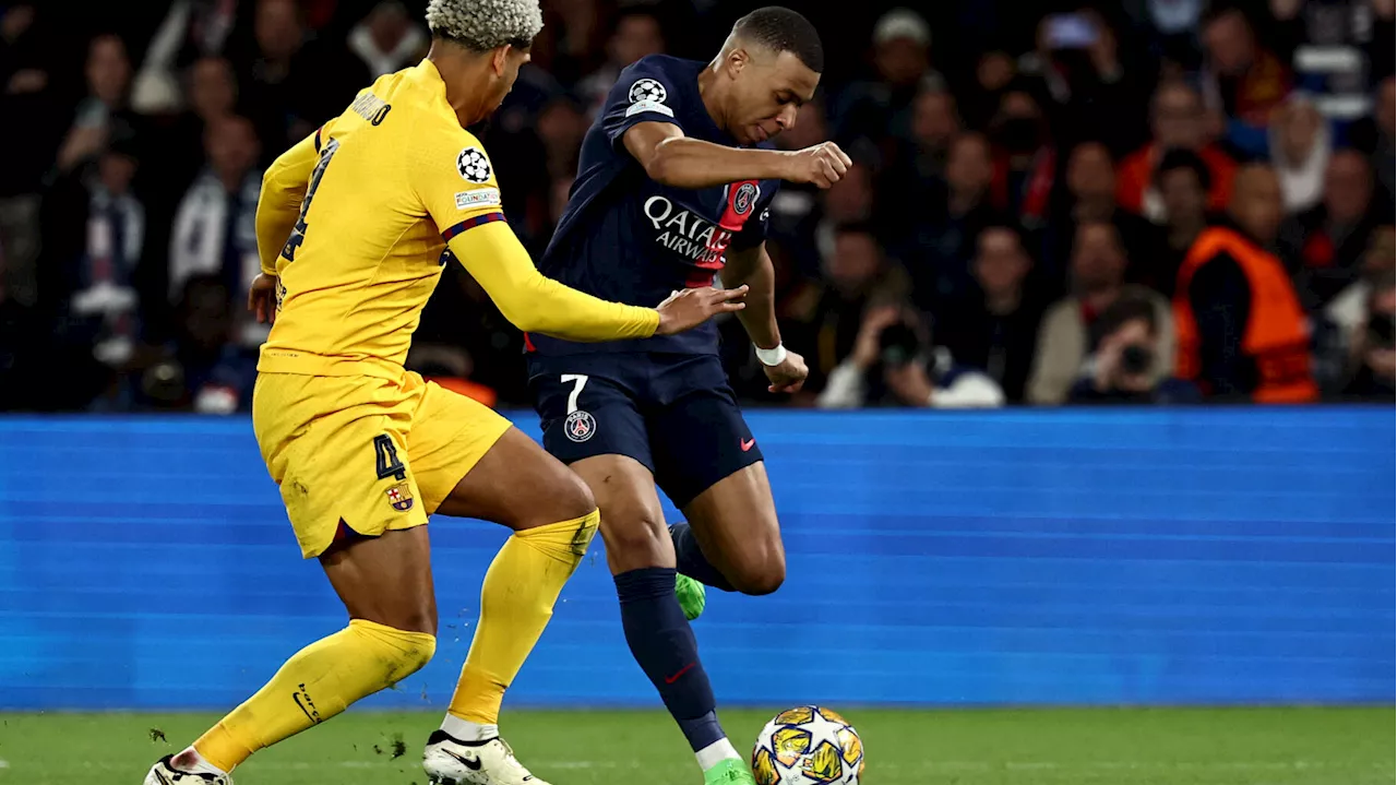 Le Paris Saint-Germain ne parvient pas à réduire l'écart avant la mi-temps