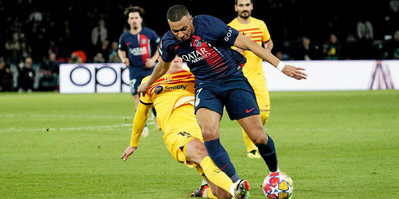 Kylian Mbappé et le PSG trop timides face au Barça