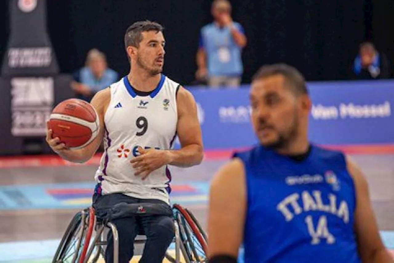 Tournoi de qualification paralympique pour les JO 2024 : dernière chance pour les Bleus du basket fauteuil,...