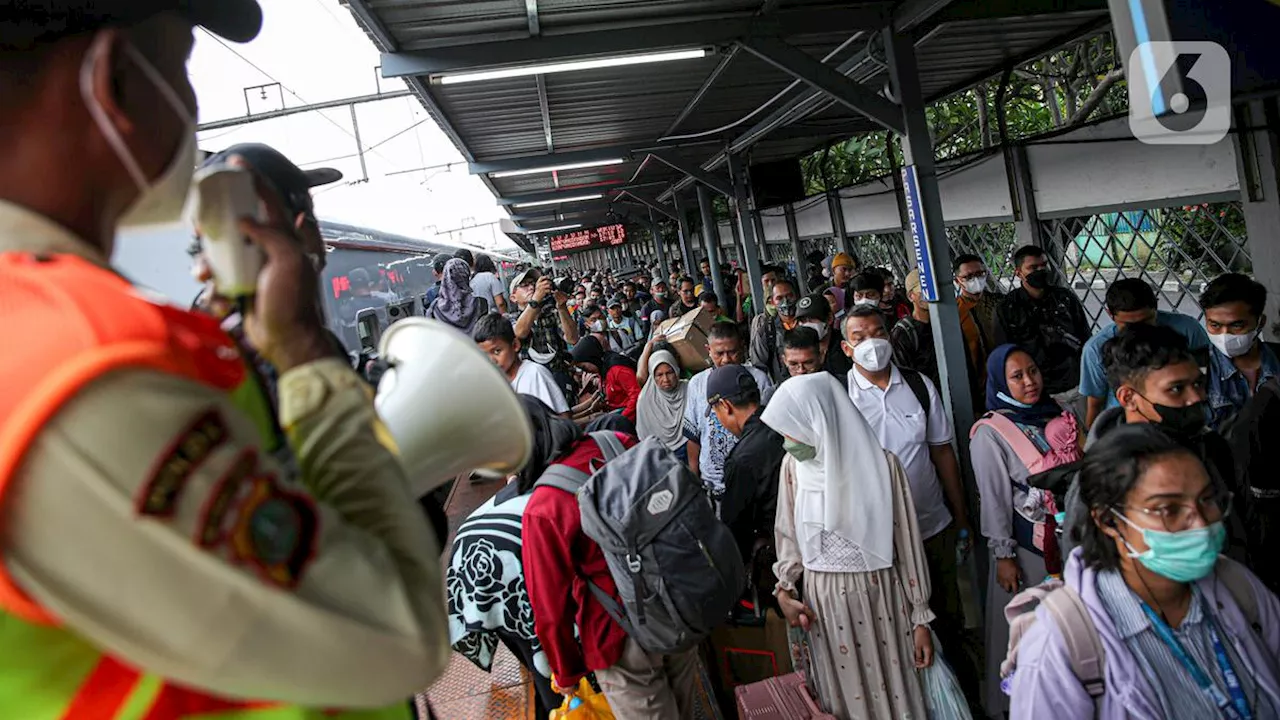 KAI Daop Bandung Berangkatkan 125.444 Penumpang Selama 10 Hari Momen Mudik Lebaran 2024