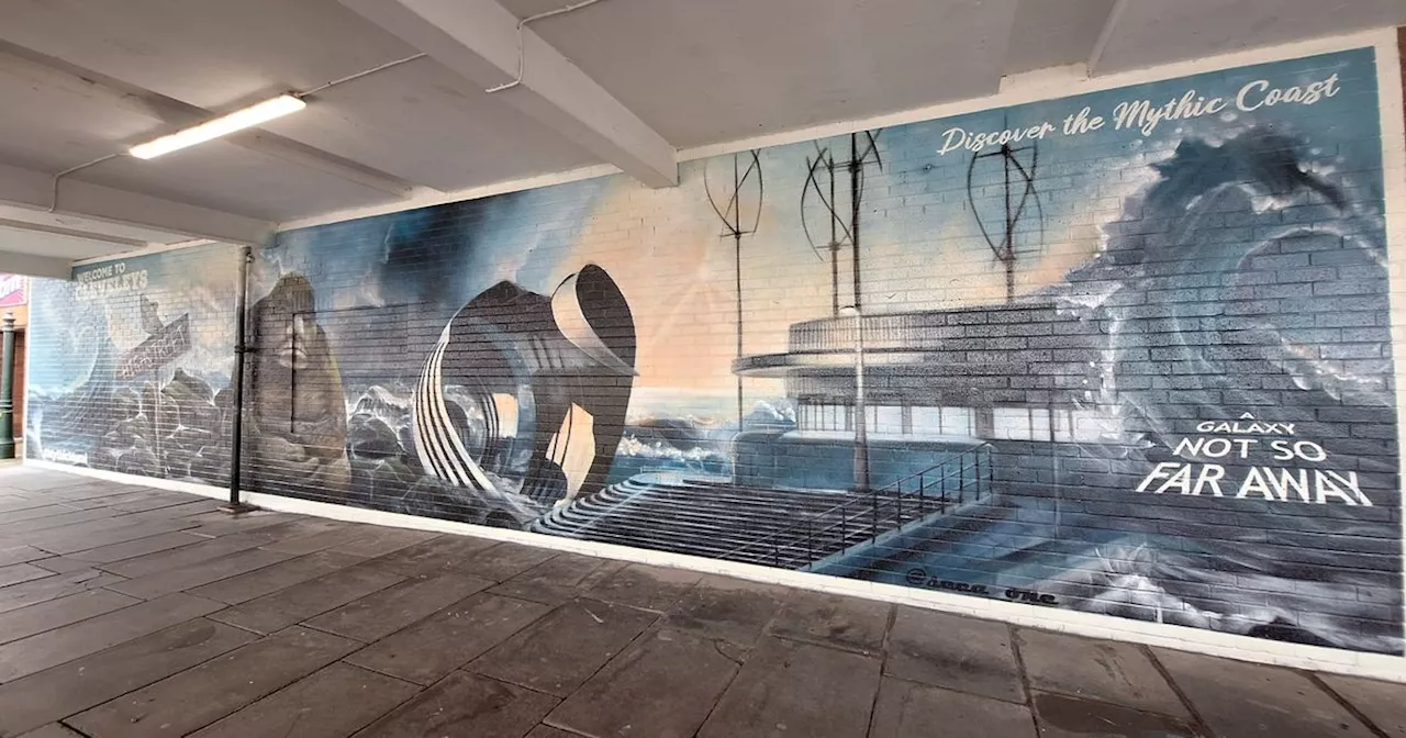 'Cleveleys up there with the best of them' as new artwork unveiled