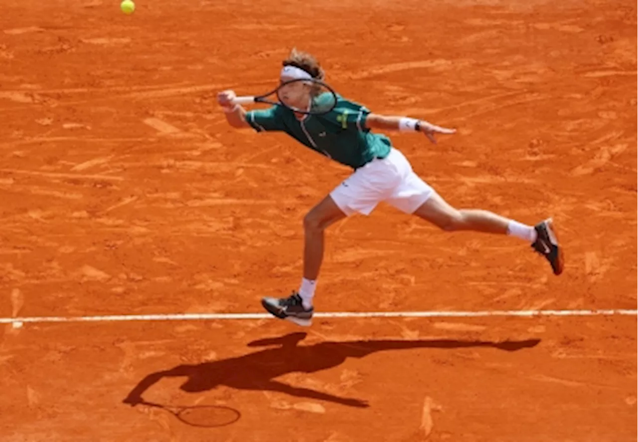 Defending champion Rublev out of Monte Carlo Masters, Sinner progresses