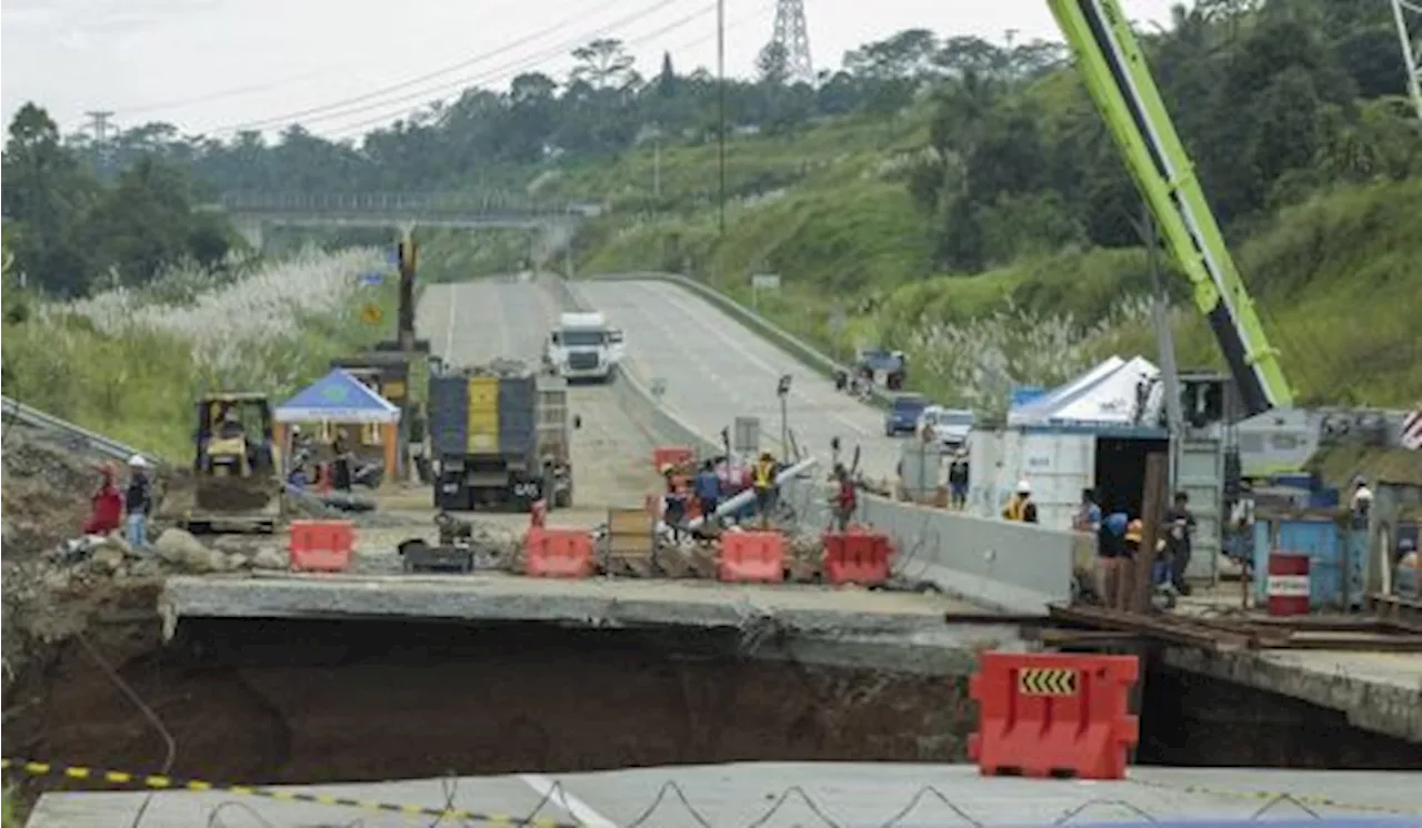 Usai Longsor, Tol Bocimi Difungsikan 1 Lajur Mulai Hari Ini