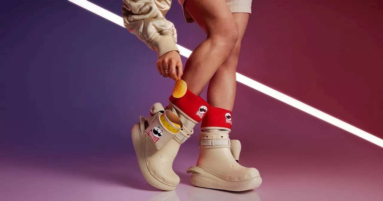 Crocs reveals 'one-of-a-kind' boot that you can store Pringles in