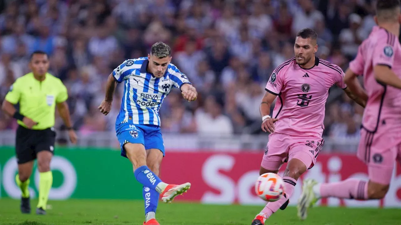 Monterrey aplastó al Inter Miami de Lionel Messi y lo eliminó de la Concachampions 2024