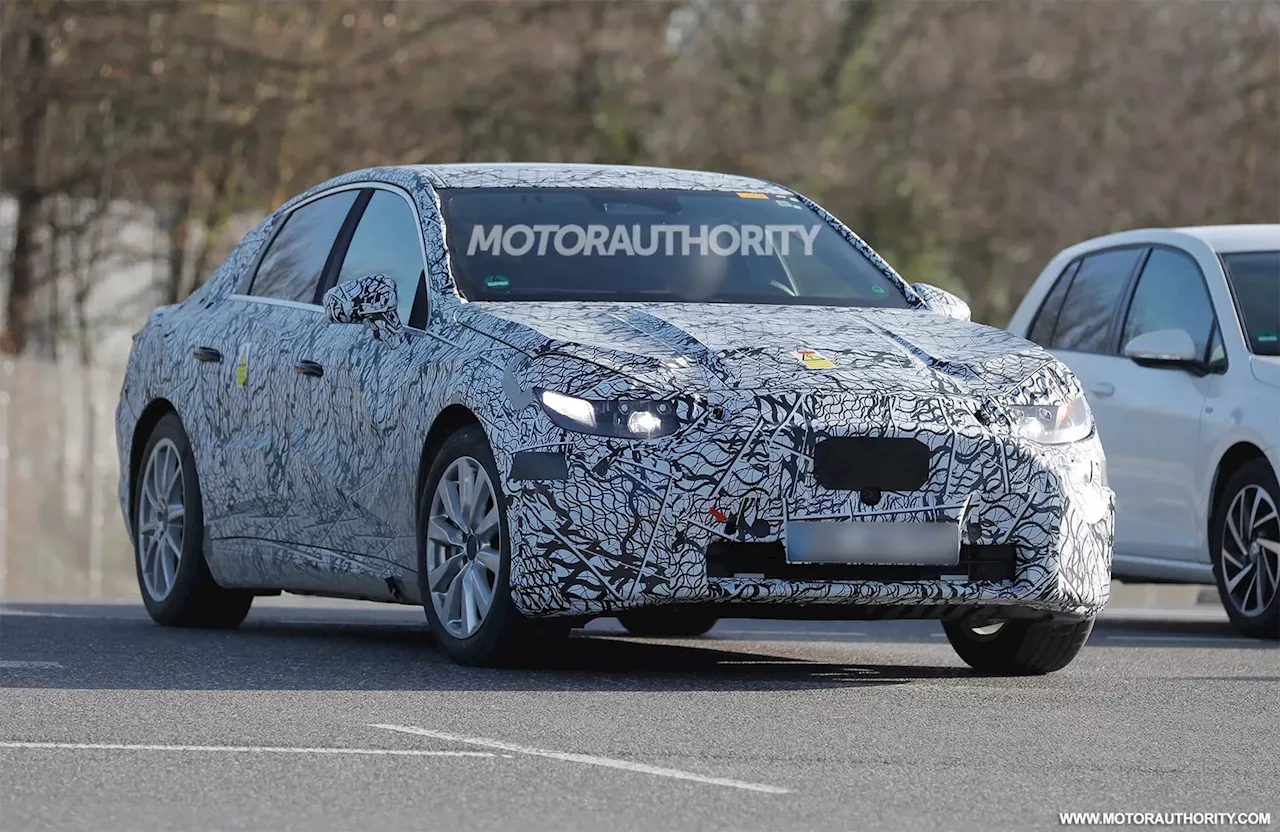 2026 Mercedes-Benz C-Class EV spied again