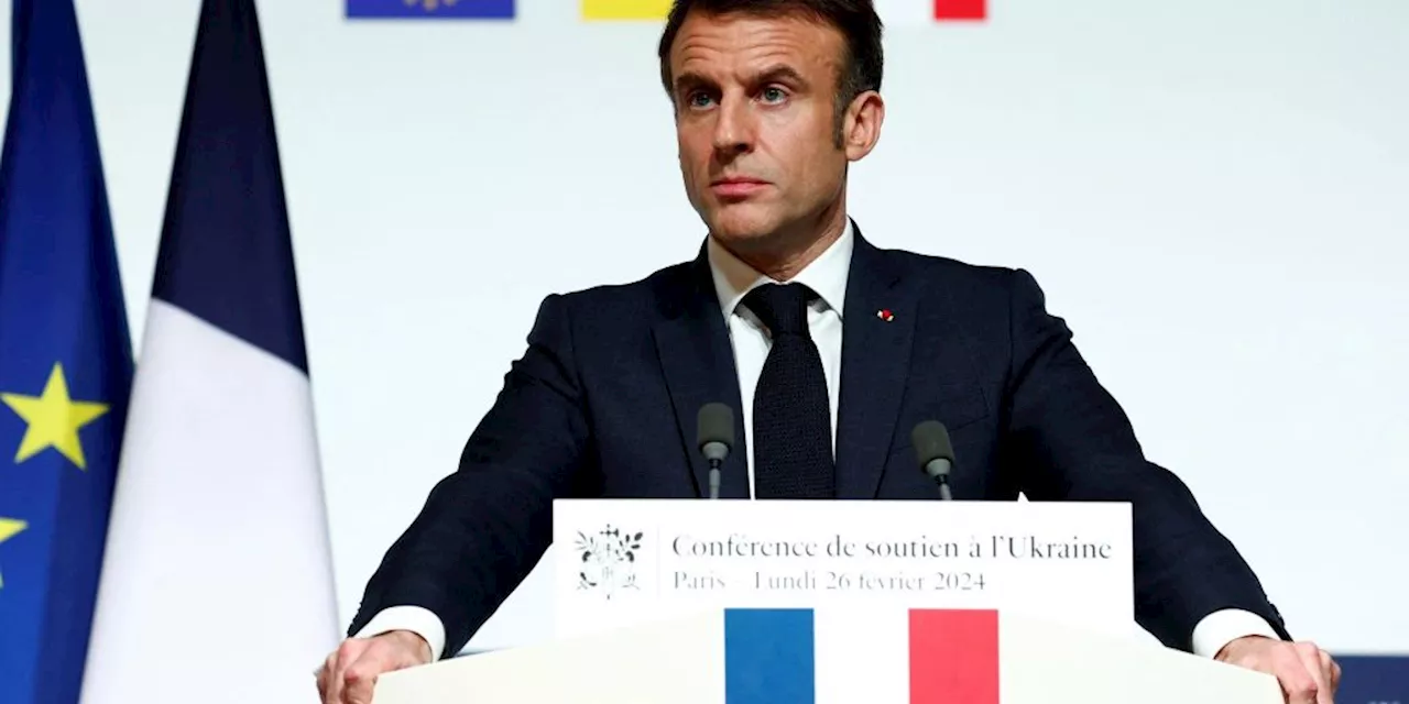 Macron ruft zu dauerhaft erhöhter Waffenproduktion auf