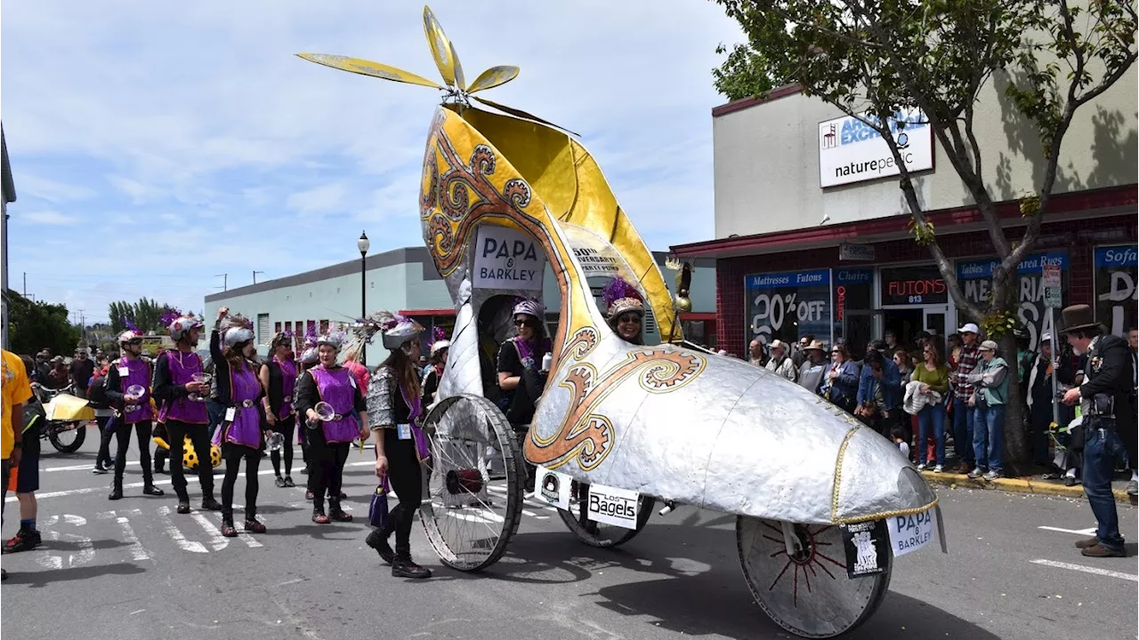 Strange, people-powered vehicles will roll (fingers crossed) in Humboldt County