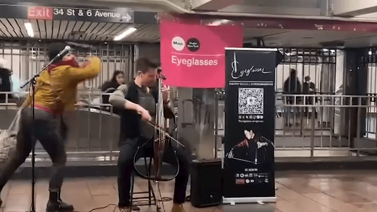 Woman indicted in attack on NYC subway cellist as he performed for rush-hour crowd