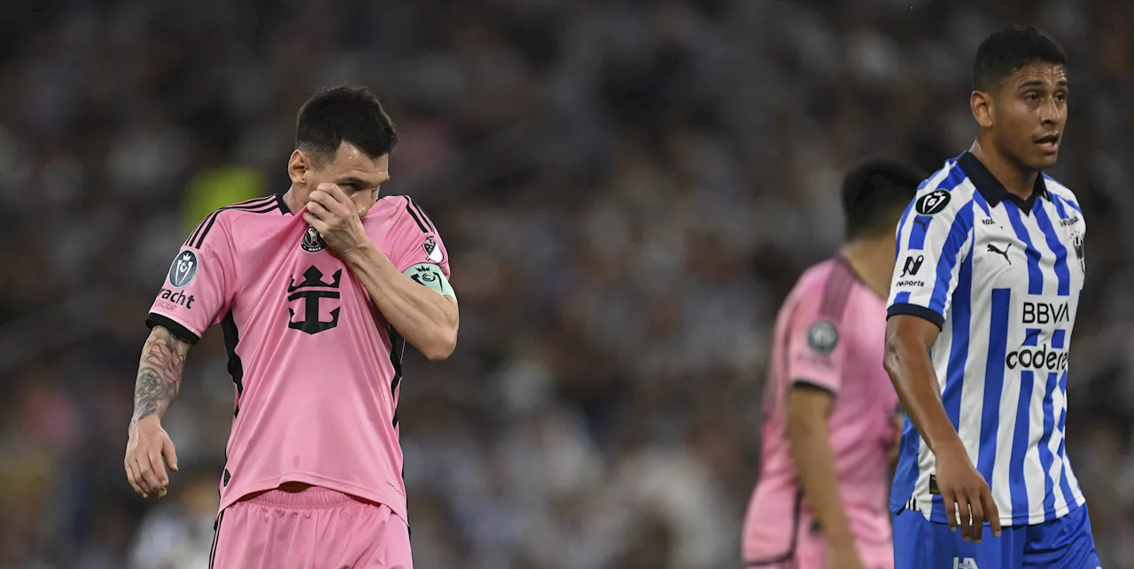 Inter Miami routed by Monterrey 3-1 in Champions Cup quarterfinal Leg 2