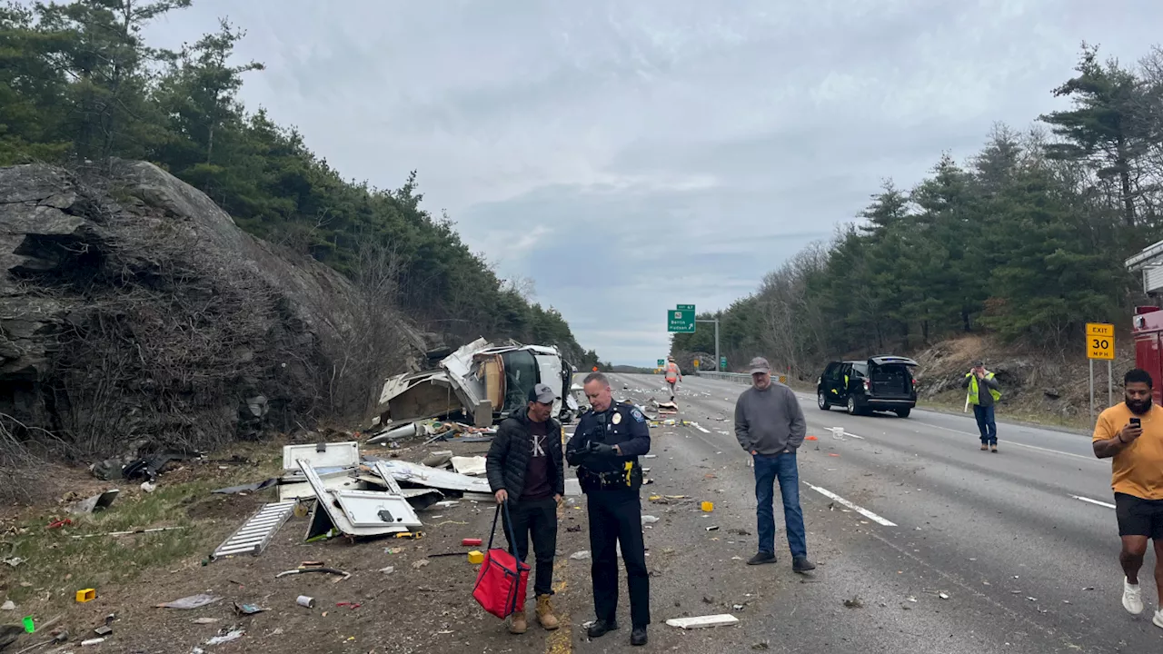 Good Samaritan describes rescue of driver pulled from debris after crash on I-495 in Berlin