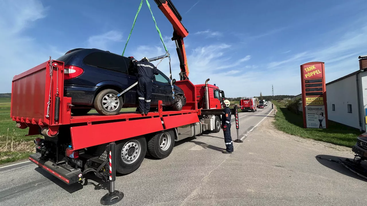 FF Groß-Siegharts: Erste Einsätze für neues Wechselladefahrzeug