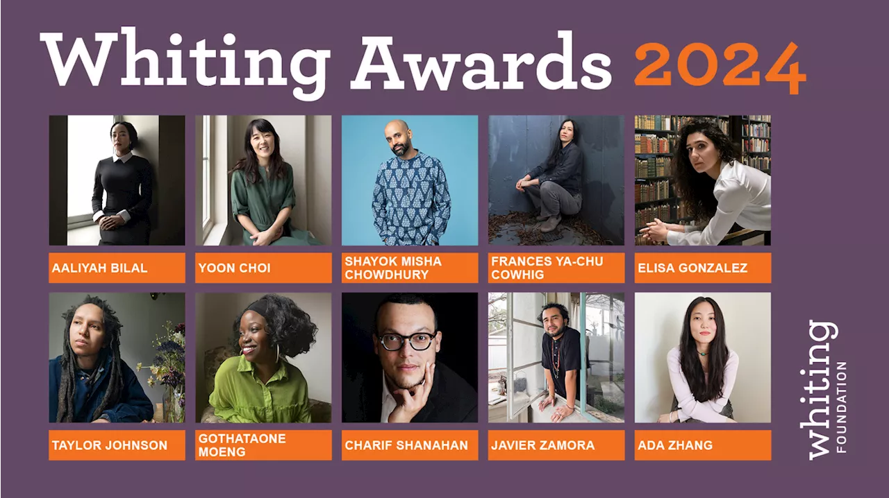 Ten Emerging Writers Win 2024 Whiting Awards