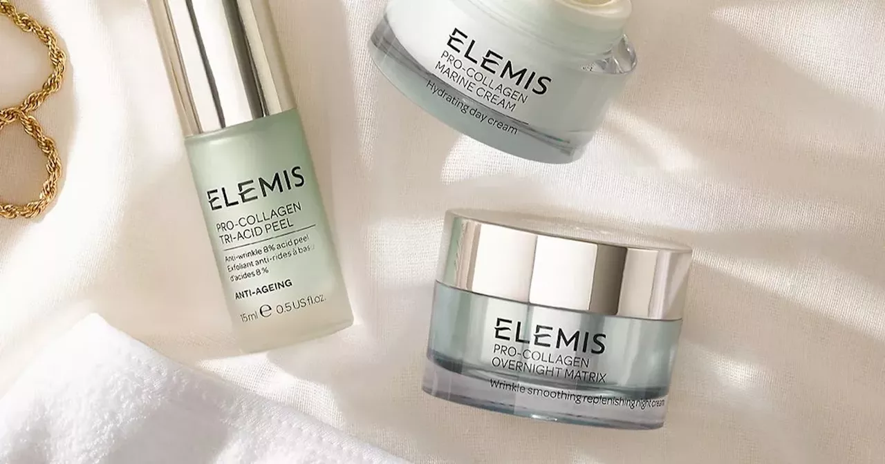 You can get a three-piece Elemis Pro-Collagen bundle worth £145 for £70 today