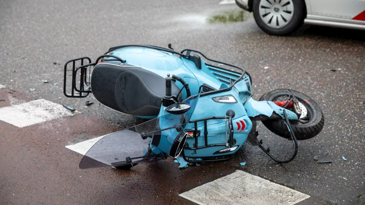 112-nieuws: scooter botst tegen busje • man aangehouden met wapen en drugs