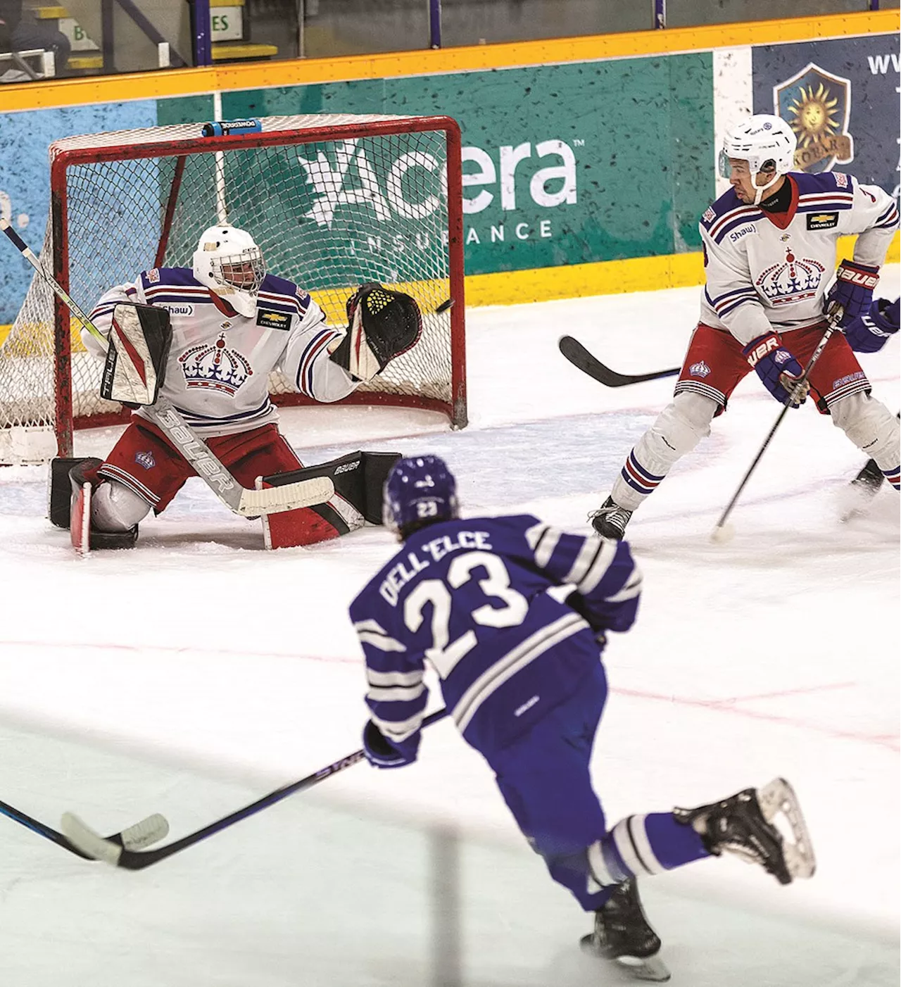 Penticton Vees score three in third period, end Spruce Kings' season