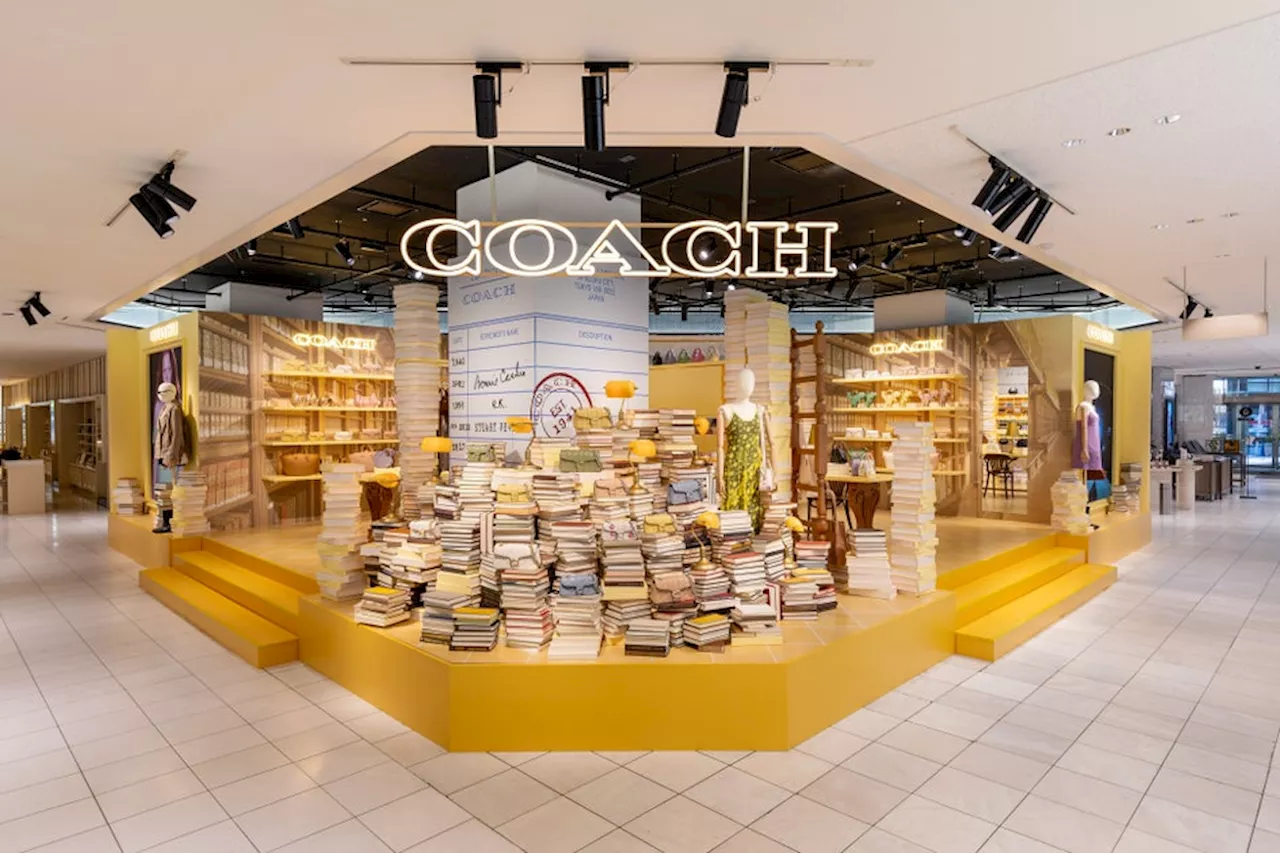 コーチ、伊勢丹新宿店 本館1階 ザ・ステージで開催のポップアップ ストア ”The Coach Library”（コーチ ライブラリー）” のオープニングへKōki, とDean Fujiokaが来場