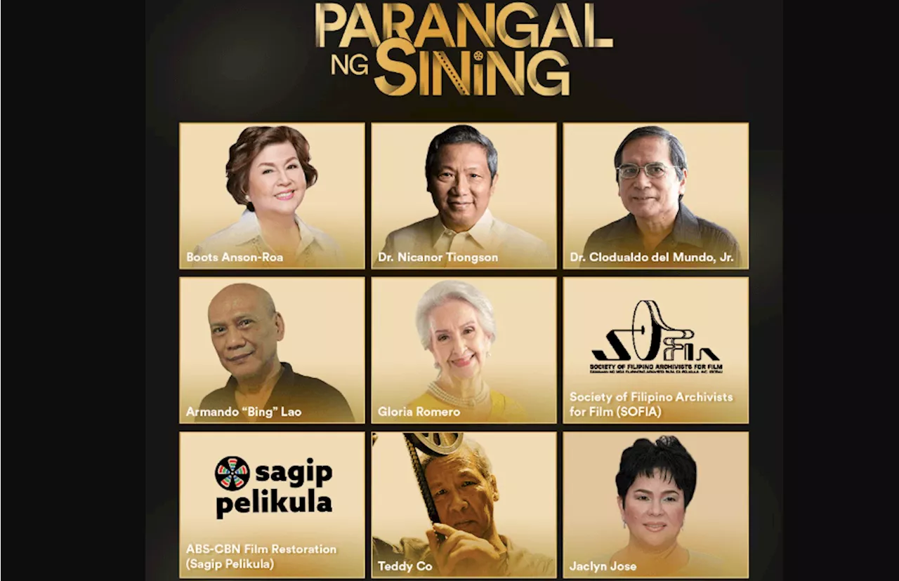 Boots Anson-Roa, Gloria Romero among honorees of FDCP’s Parangal ng Sining 2024