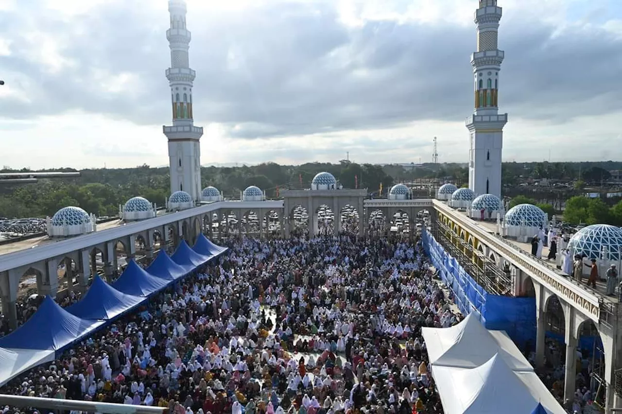 Diverse faiths, one city: Zamboanga marks Eid’l Fitr, Catholic diocese’s 117th year