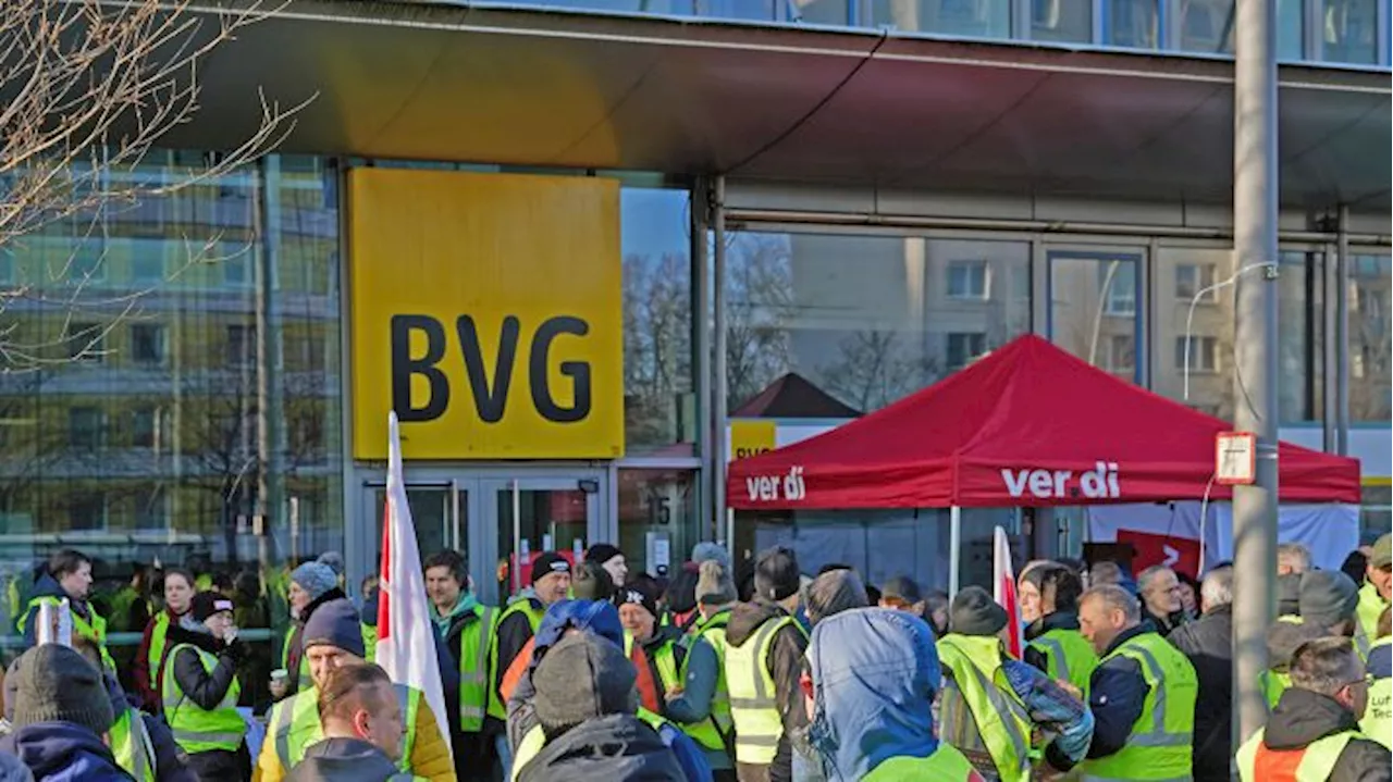 Tarifkonflikt gelöst: BVG und Verdi einigen sich auf bessere Arbeitsbedingungen