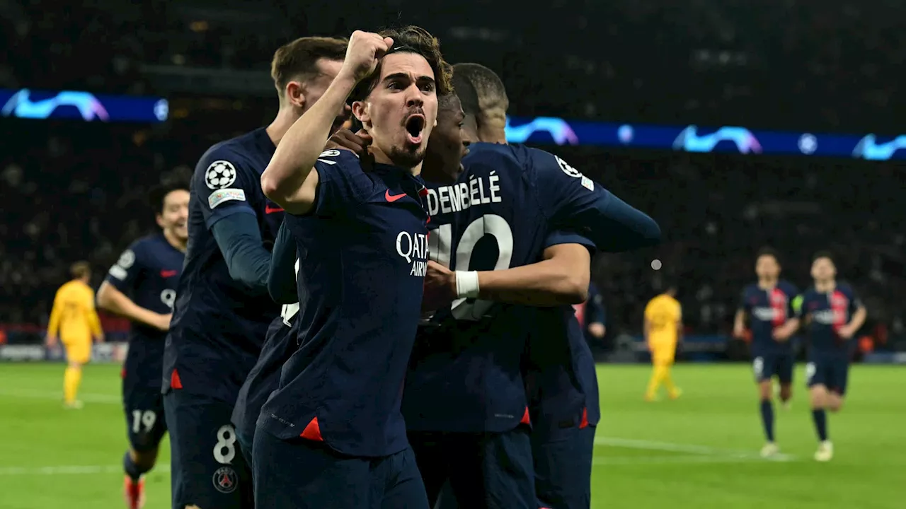 PSG-Barça: Paris renverse tout en trois minutes, les buts de Dembélé et Vitinha en vidéo