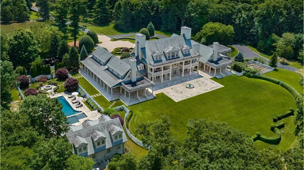 A Former Grey Goose Exec Re-lists a Sprawling Connecticut Home for $28.5 Million