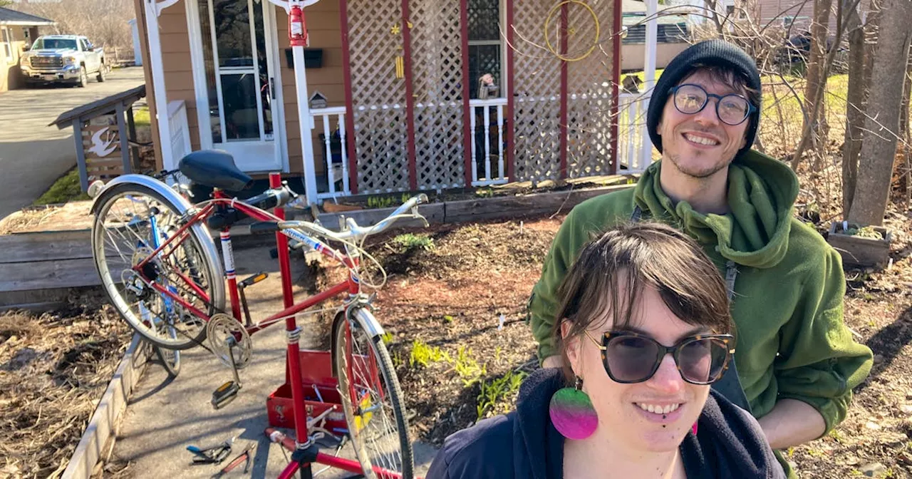 Antigonish couple helping out, one bike at a time