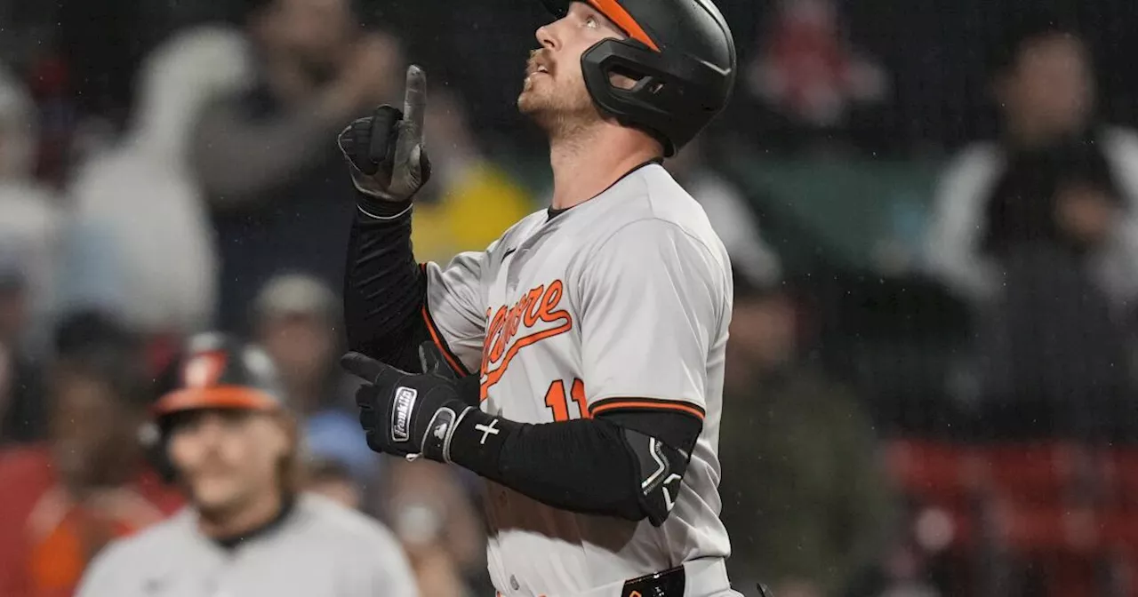 Westburg batea el jonrón de la ventaja; Orioles remontan ante Medias Rojas