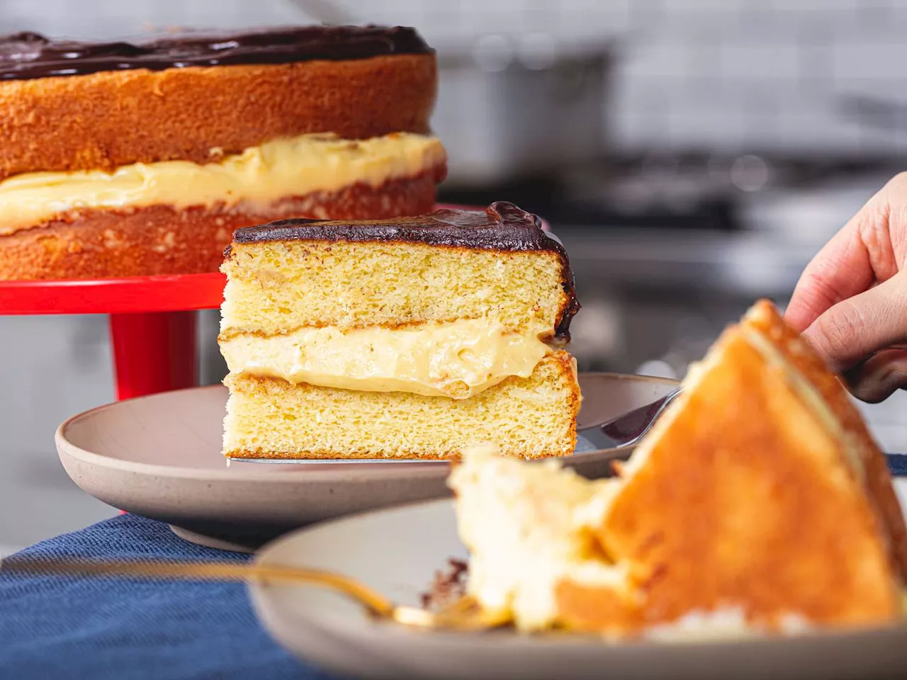 This Bakery-Worthy Boston Cream Pie Is the Dessert I Want to Eat Every Day