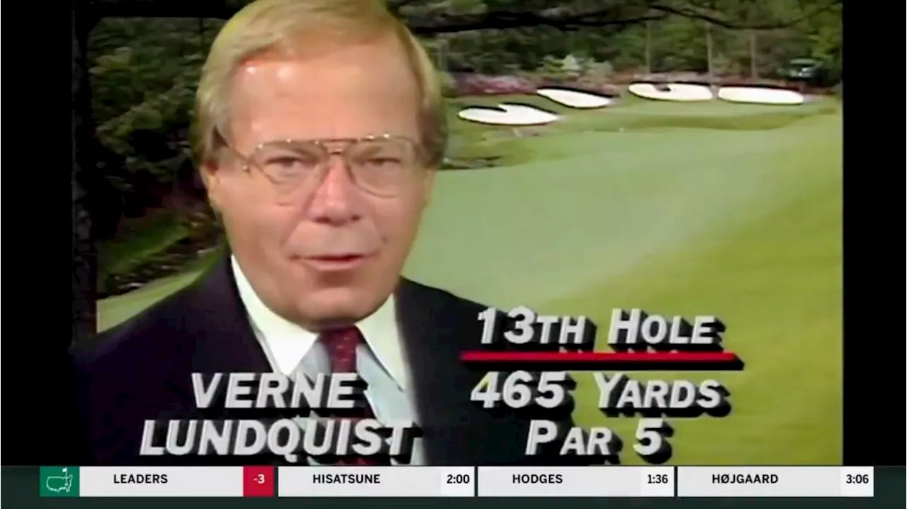 Legendary CBS Broadcaster Verne Lundquist to Retire from Masters