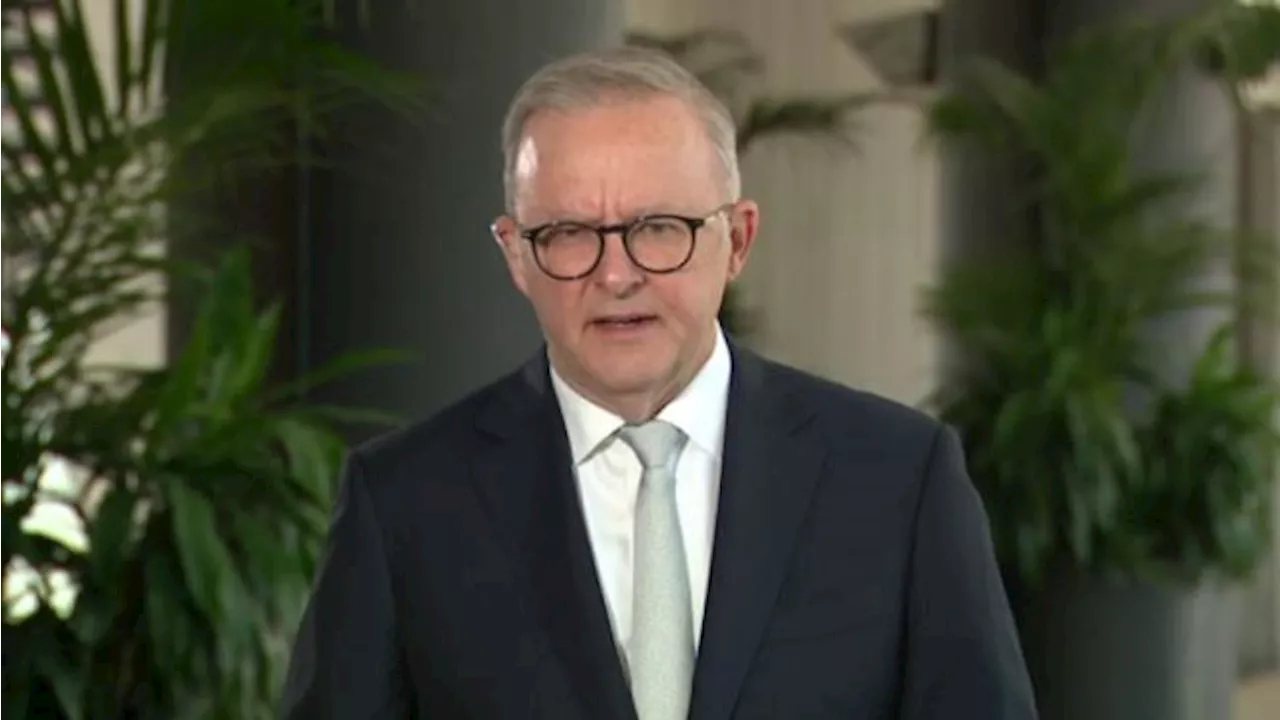 PM reiterates support for ‘pretty sensible proposition’ of two-state solution to Gaza war