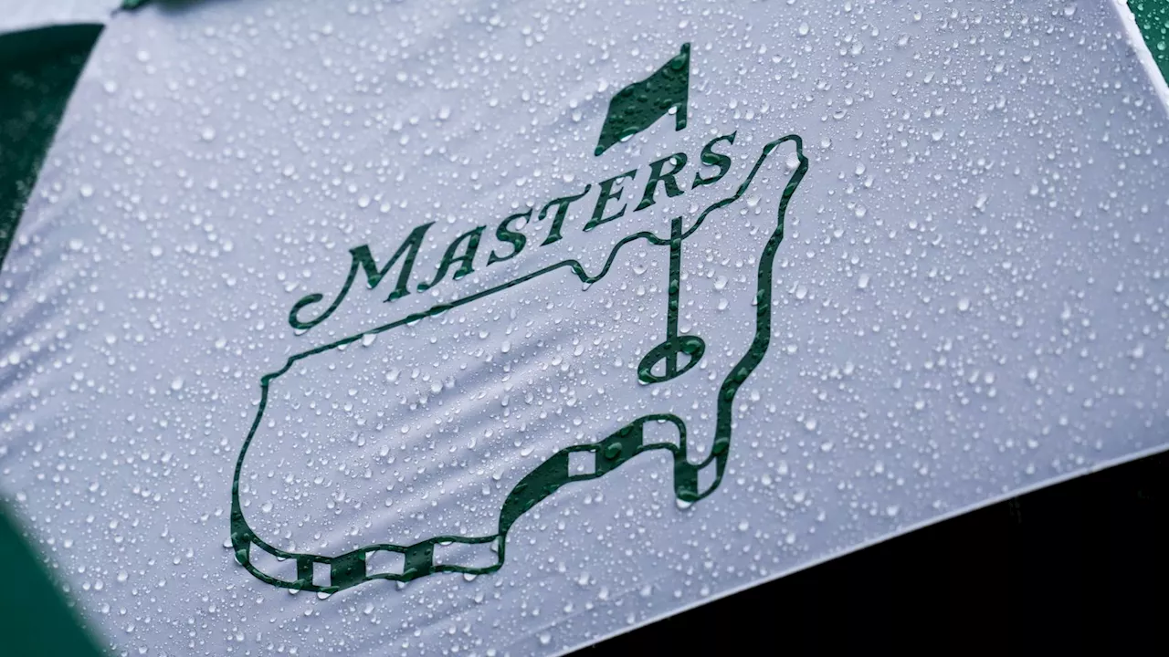 The Masters 2024: First round delayed with tee times pushed back due to Augusta storms