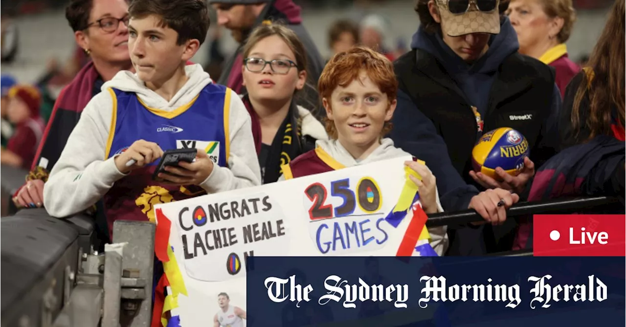 AFL 2024 round five LIVE updates: Melbourne Demons, Brisbane Lions test finals claims in MCG showdown