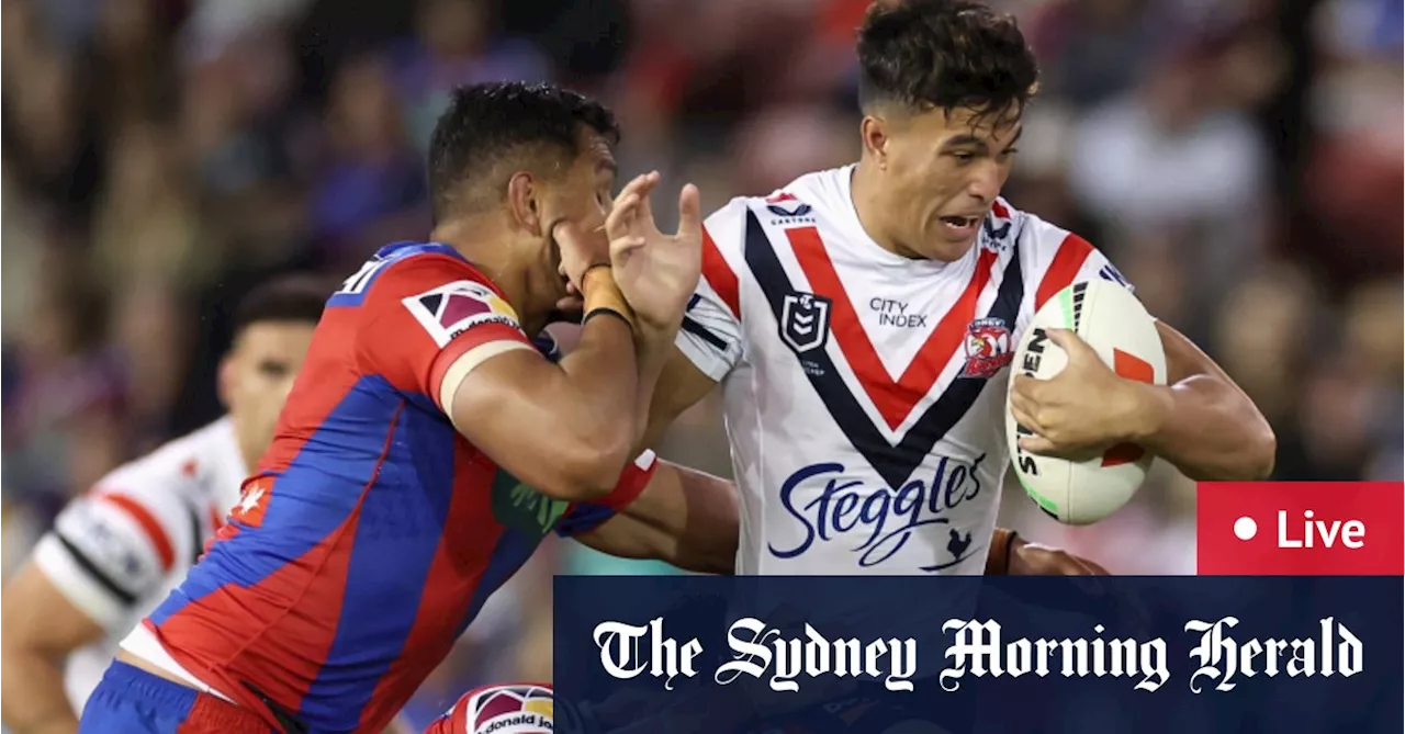 Rampant Manu inspires Roosters to hold off fast-finishing Knights