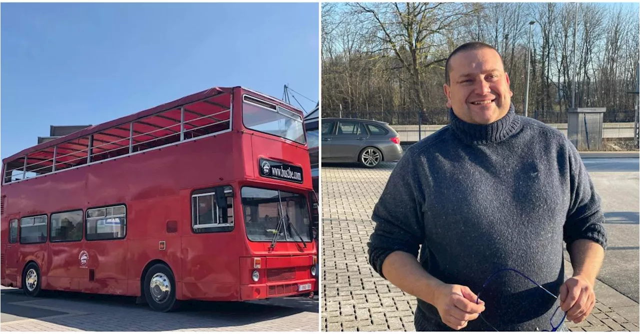 Original : un bus londonien va parcourir Couvin avec à son bord les candidats de la liste « VRAI »