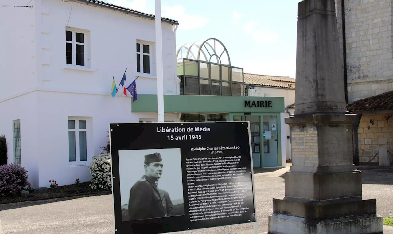 Médis : en 12 panneaux photos, retour sur la libération de la ville en 1945