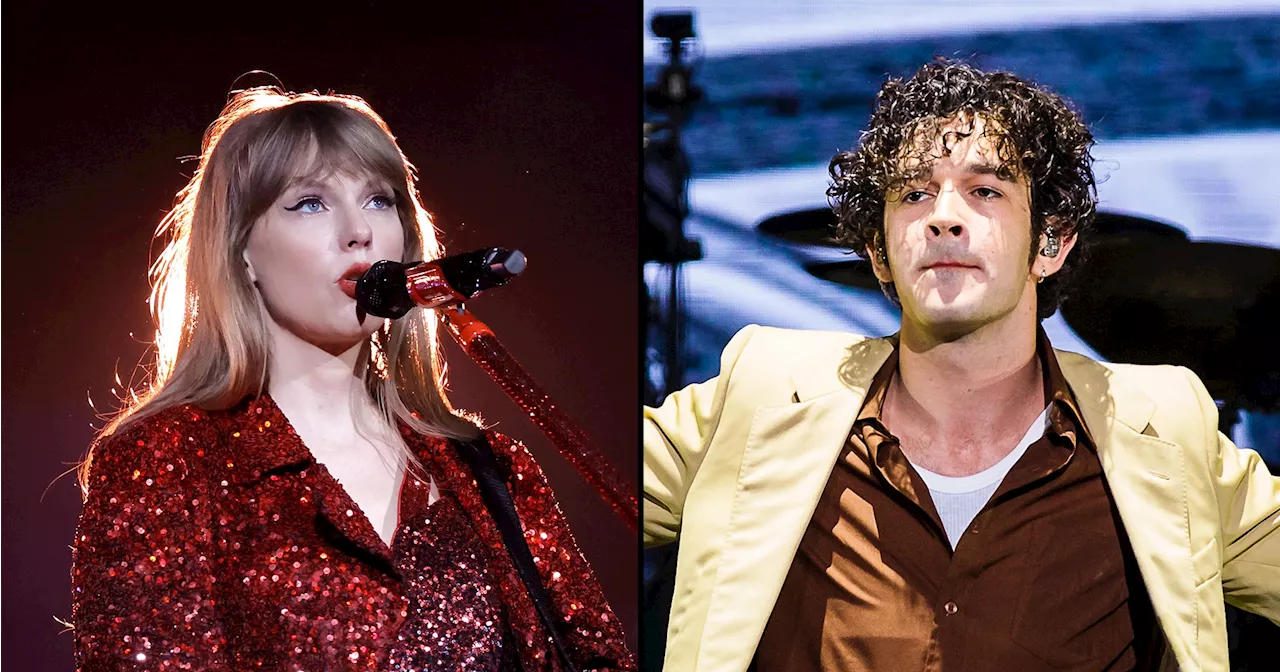 Taylor Swift and The 1975 Singer Matty Healy's Relationship Timeline