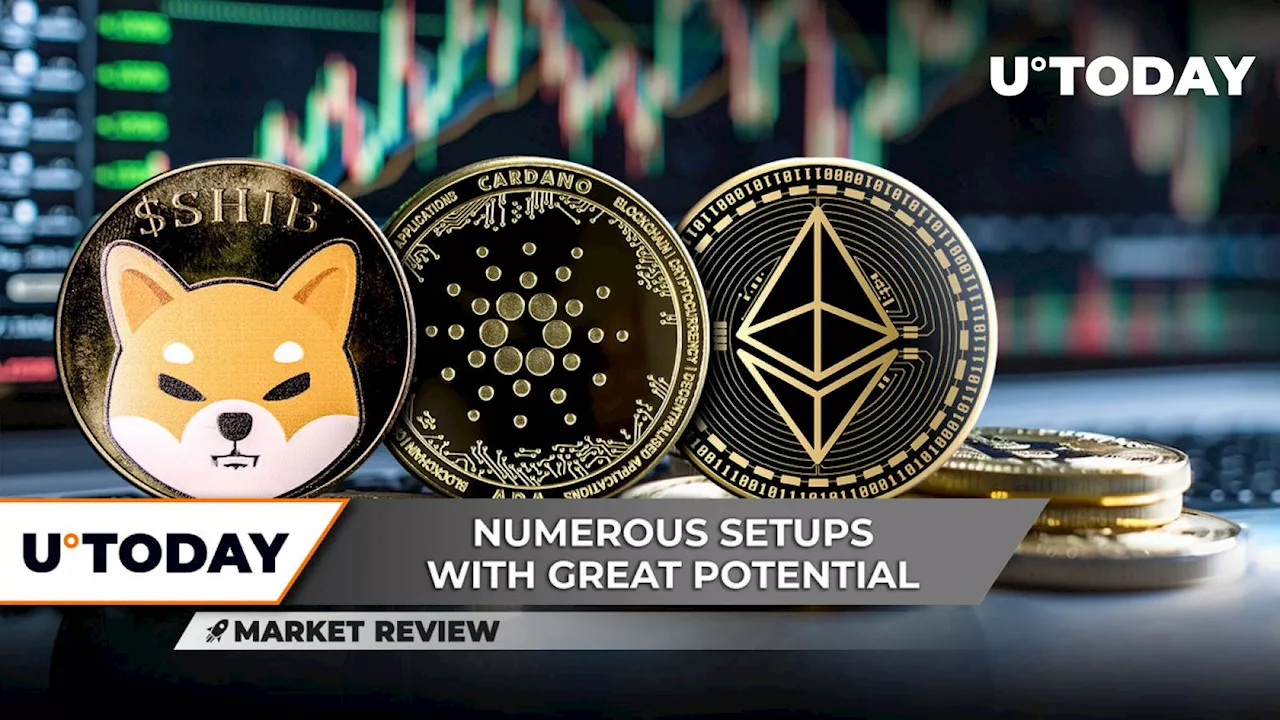 Ethereum's $4,000 Is New Goal, Shiba Inu to Explode in Symmetrical Triangle, Cardano on Verge of Reversal