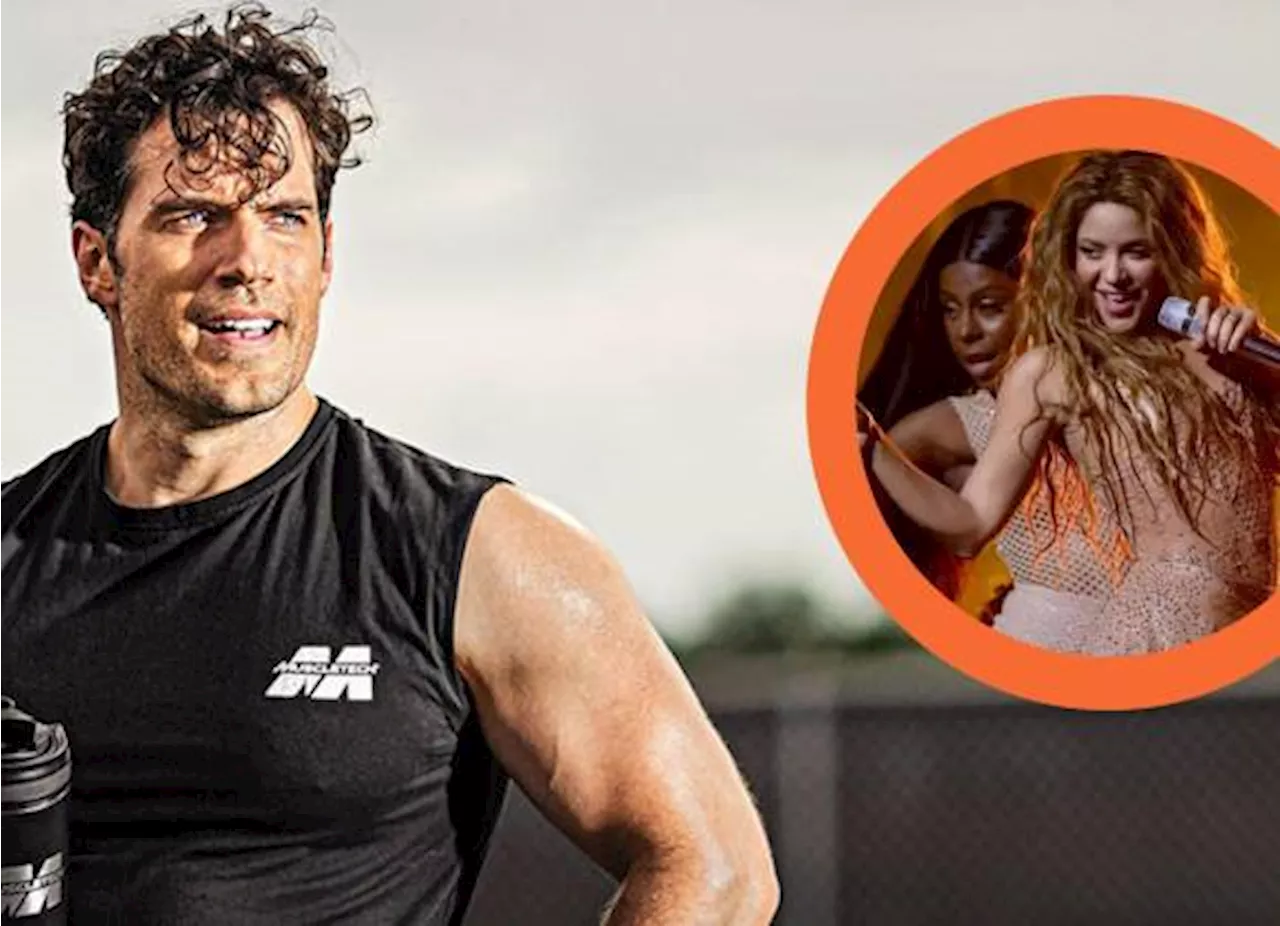 Henry Cavill confirma su admiración por Shakira