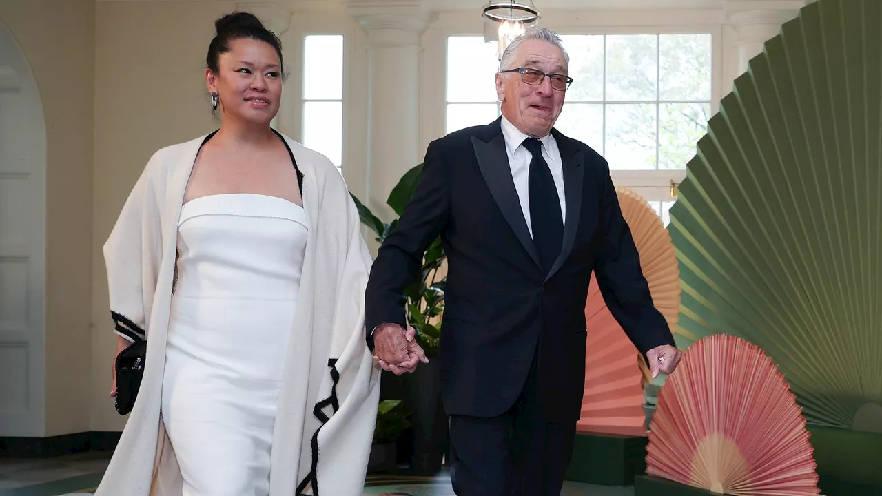 Robert De Niro and Tiffany Chen Have a White House State Dinner Date Night