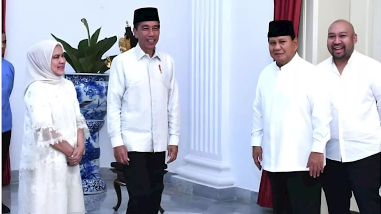 Hari Kedua Lebaran, Prabowo Sarapan Bareng Jokowi di Istana Negara