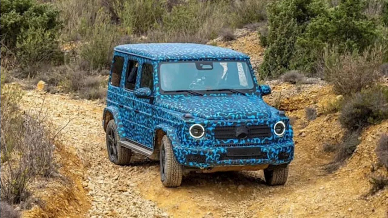 Mercedes-Benz Introduces the Electric G-Class with 360-Degree Turning Capability