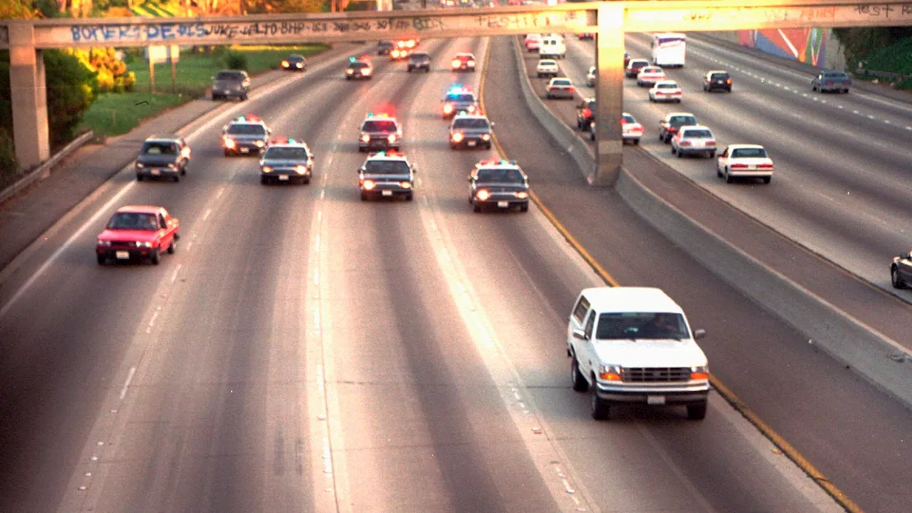 The Infamous O.J. Simpson Car Chase