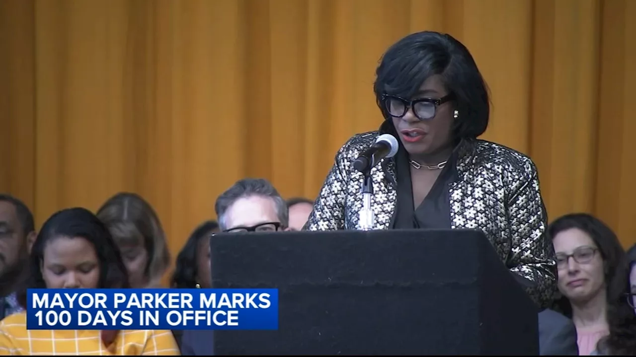 Philadelphia Mayor Cherelle Parker marks 100 days in office