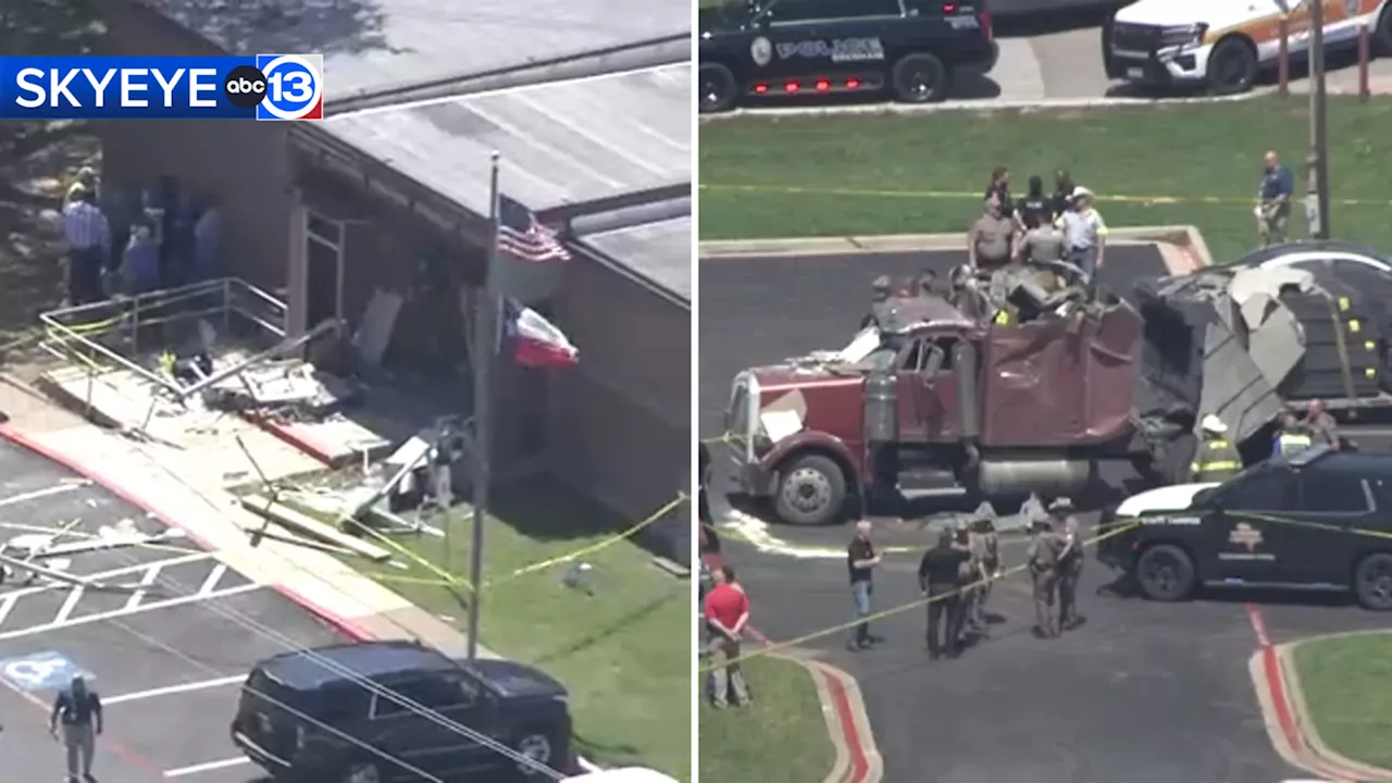 At least 16 injured after stolen 18-wheeler intentionally crashes into Texas DPS office: Officials