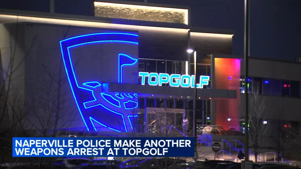 Hazel Crest Man Arrested for Weapons Possession at Topgolf Parking Lot