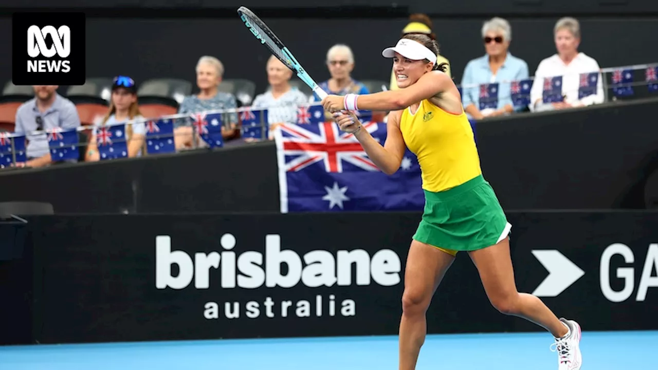 Australia Takes Lead in Billie Jean King Cup with 2-0 Win over Mexico