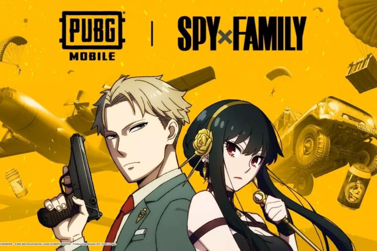 PUBG Mobile resmi luncurkan kolaborasi dengan 'SPYxFAMILY'